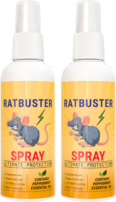 ODDEVEN Rat Prevention Made Easy with Rat Buster Spray(2 x 50 ml)