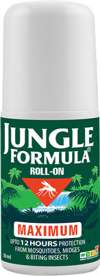 JUNGLE FORMULA Roll on for Mosquitos |Safe for Adult and Children | 6 months and above (2*50ML)(2 x 50 ml)