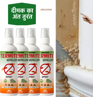 SWELLEDON Natural Termite Repellent Spray for Garden Use(4 x 25 ml)