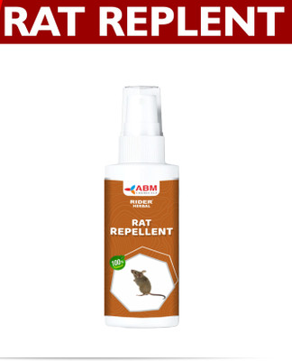 RIDER Rat Repellent Spray Car Protection From Rats, rat killer for home(100 ml)