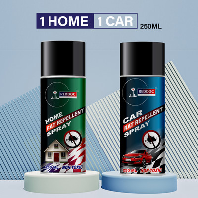 reddoc Combos Home And Car Rat Repellent(2 x 250 ml)