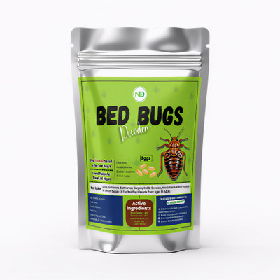 ND PEST CONTROL Bed Bugs Powder | Kills Bed Bugs & Eggs | Fast Action| Mattress, Furniture(40 g)