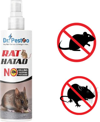 Dr.PestGo Rat Repellent Spray powerful formula to repel Rats & Rodents from cars, truck(100 ml)