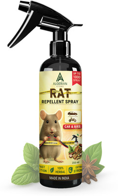 Algerian store Rat Control Spray for Vehicle Wires & Engine | Herbal, Safe & Effective(250 ml)