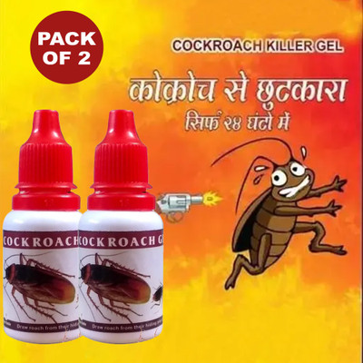 Sandarbh Bug Killer Gel-Natural Bug Repellent, Ant Killer, Instant Action, No Chemical(2 x 30 ml)