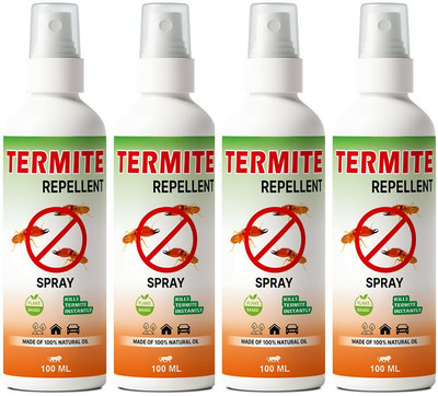 LootZoo Effective Termite Killer Spray for Instant and Long-Lasting Protection(4 x 100 ml)