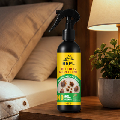 ELEM REPL Bedbug Repellent Spray for Homes| Khatmal spray for Mattress & Bedding(250 ml)