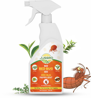 JusGro BedBug Killer Repellent Spray | Bedbug Medicine | Insect Repellent 250 Ml(1 Units)