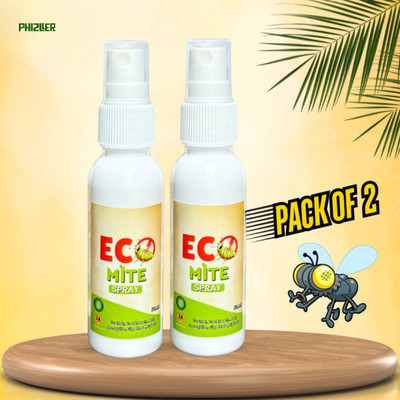 PHIZLLER Eco Mite Spray The Natural Choice for a Safe, Mite-Free Space(2 x 50 ml)