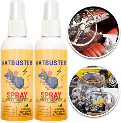 LootZoo Rat Buster Spray - Convenient and Effective Rodent Solution(2 x 100 ml)
