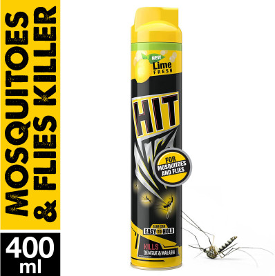 Hit Mosquito & Fly Killer Spray - Lime Fresh(400 ml)