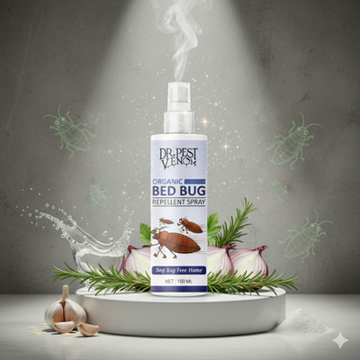 Dr.Pest Venom Bed Bug Spray, bed bug repellent, bedbug killer spray for mattress(UK)(100 ml)