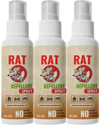 Mitex Rat Repellent Spray – Safe & Secure(3 x 50 ml)