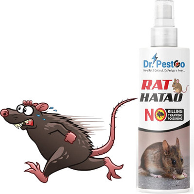 Dr.PestGo Rat Repellent Spray Car Protection Rats rodent spray rat trap(100 ml)