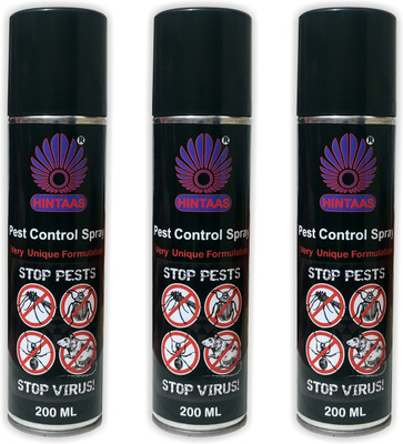Hintaas Powerful Rat, Pest & insect repellent spray for Car's Engine(3 x 200 ml)