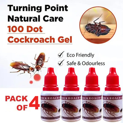 Sandarbh Cockroach Eliminator Bug killer gel easy to use(4 x 30 ml)