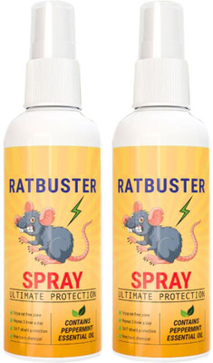 LootZoo Rat Buster Spray - Keep Your Home Safe from Rodents Instantly(2 x 100 ml)