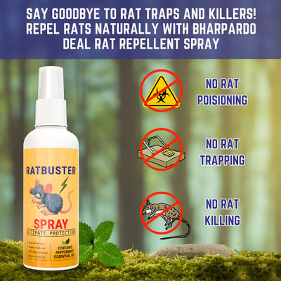 LootZoo Rat Buster Spray – Say Goodbye to Rats in Homes & Workplaces(100 ml)