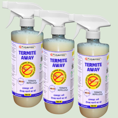 PrettyBUYERS Herbal Dimak Marne Ki Spray | Best Termite Control Spray(3 x 500 ml)