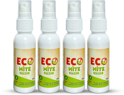 Mitex Eco Mite Original Spray - Natural Dust Mite and Bed Bug Eliminator ( Pack of 4 )(4 x 50 ml)