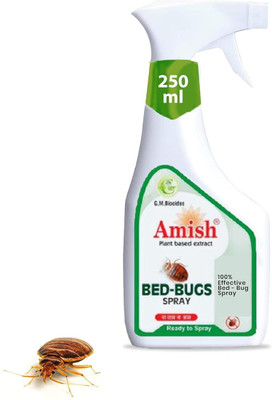 Amish Herbal Bed Bug Spray 250 Ml | 10 Minutes Result Guaranty(250 ml)