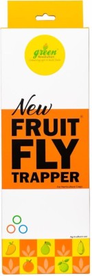 Green Revolution New Fruit Fly Trapper (10 Fruit Fly Lure + 10 TRI TRAP) complete for a one-acre(10 x 0.1 Units)