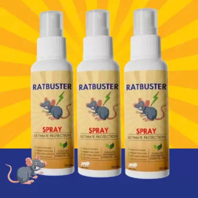 Lixay Rat Buster Spray Prevent Rats Attack(3 x 50 ml)