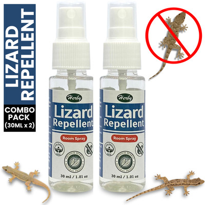 Herby Lizard Repellent Room Spray 30ml - Pack of 2(2 x 30 ml)