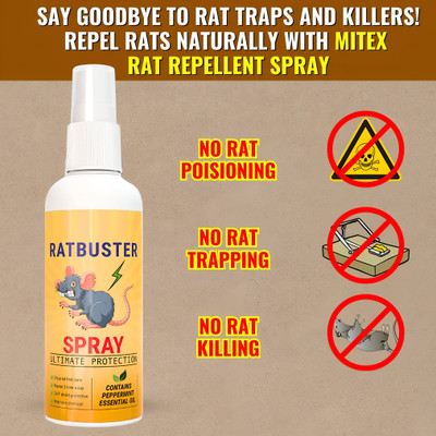 LootZoo Rat Buster Spray – Protect Your Property from Rodents with Ease(100 ml)