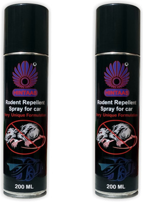 Hintaas Powerful Rat, rodent & insect repellent spray for Car's Engine(2 x 200 ml)