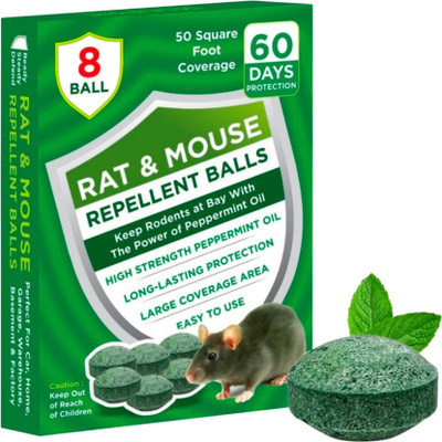 SCENTORA Rat Repellent Balls For Car And Home(8 x 1 Units)