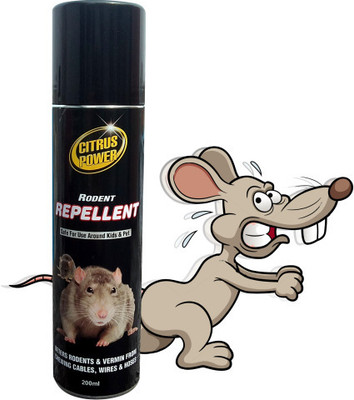 CITRUS POWER Rat Repellent Spray for Car, Home and Office(200 ml)