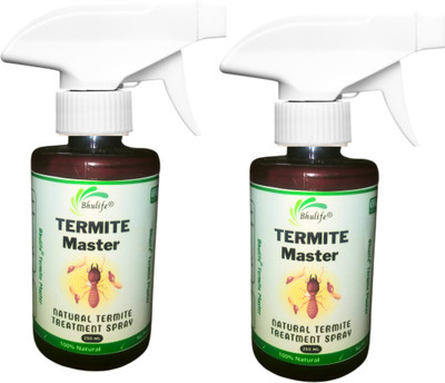 BhuLife Organic Termite Repellent Spray & Wood Preservative(2 x 250 ml)