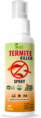 Mitex Natural Termite Repellent Spray – Safe and Effective Protection for Kitchens(50 ml)