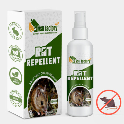 VshFactory rat repellent spray rat repellent spray for car rat repellent spray for home(100 ml)