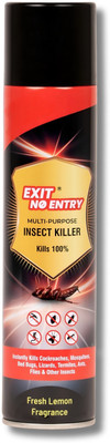 Exit No Entry Multi Insects Killer Spray | Insect Repellents | Eco-Friendly | Pet Safe(320 ml)