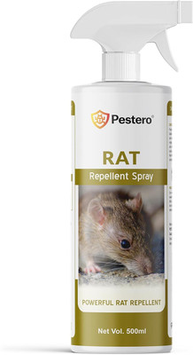 PESTERO Rat Repellent Spray For Car 200 ml Rat Repellent For Car Rat Repellent for Home(500 ml)