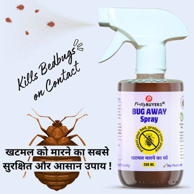 PrettyBUYERS Natural Bug Away Spray | Khatmal Marne Ki Organic Spray(250 ml)