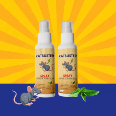 PHIZLLER RatStop Spray Prevents Rat Attacks(2 x 50 ml)