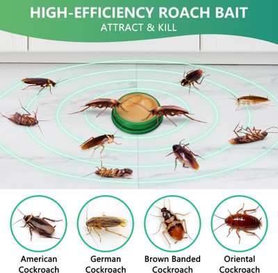 Prefetto COSMO PACK OF 2 ROACH REPELLENT GEL - LONG-LASTING FOR OFFICE & HOME(24 x 5 ml)