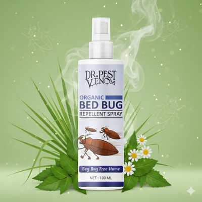 Dr.Pest Venom Bed Bug Spray, bed bug repellent, bedbug killer spray for mattress(China)(100 ml)