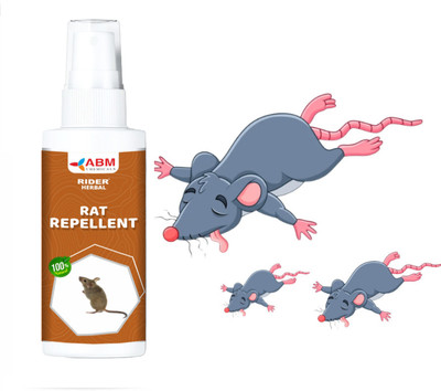 RIDER Rat Repellent Spray For Car | Repellent Spray For Home(100 ml)