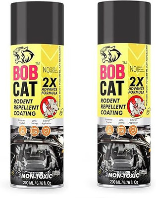 BOBCATPROPLUS BOB CAT Car Rat Repellent/Rodent Spray | 2X Advance Formula | Rat Repeal Spray(2 x 100 ml)
