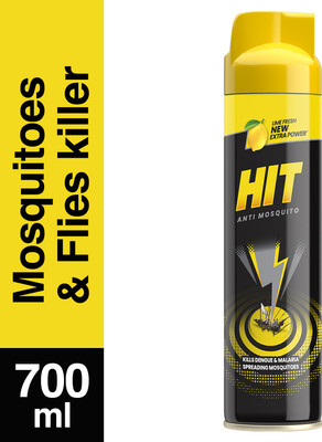 Hit Mosquito and Fly Killer Spray | Lime Fresh(700 ml)