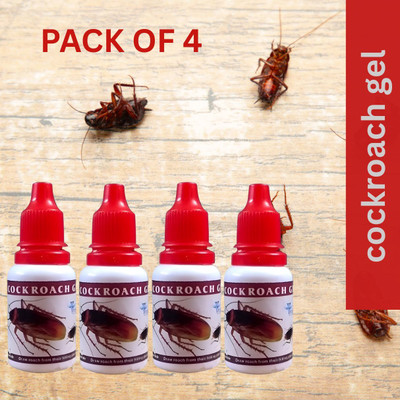 MOTYL Cockroach Repellent Gel Just Apply Dots ''Long Lasting Effects''(4 x 20 ml)