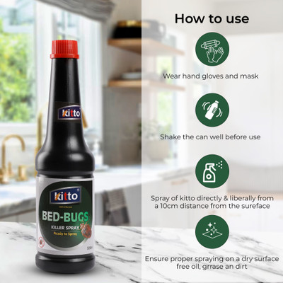 kitto Repellent Spray Herbal,Eco-Friendly,Ready to use,Refill solution(500 ml)