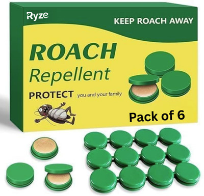 Ryze Cockroach Killer Gel-Roach Repellent Gel for Recycling Areas(6 x 5 ml)