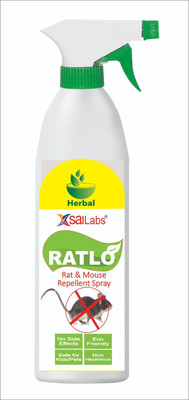 SAI LABS RATLO Herbal Rat & Mouse Repellent Spray – Non-Toxic & Eco-Friendly Solution(500 ml)
