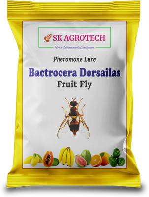 S K Agrotech Bactrocera Dorsailas- fruit fly pheromone lure. used in all fruit crop.(10 Units)