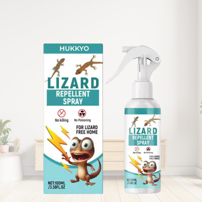 Hukkyo Lizard Repellent Spray Everyday Home Convenient Insect Repellent Indoor(200 ml)